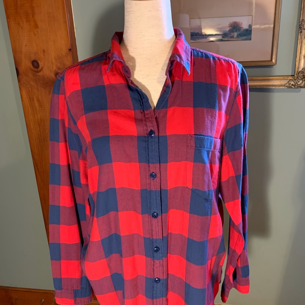 J. Crew Flannel Boy Shirt